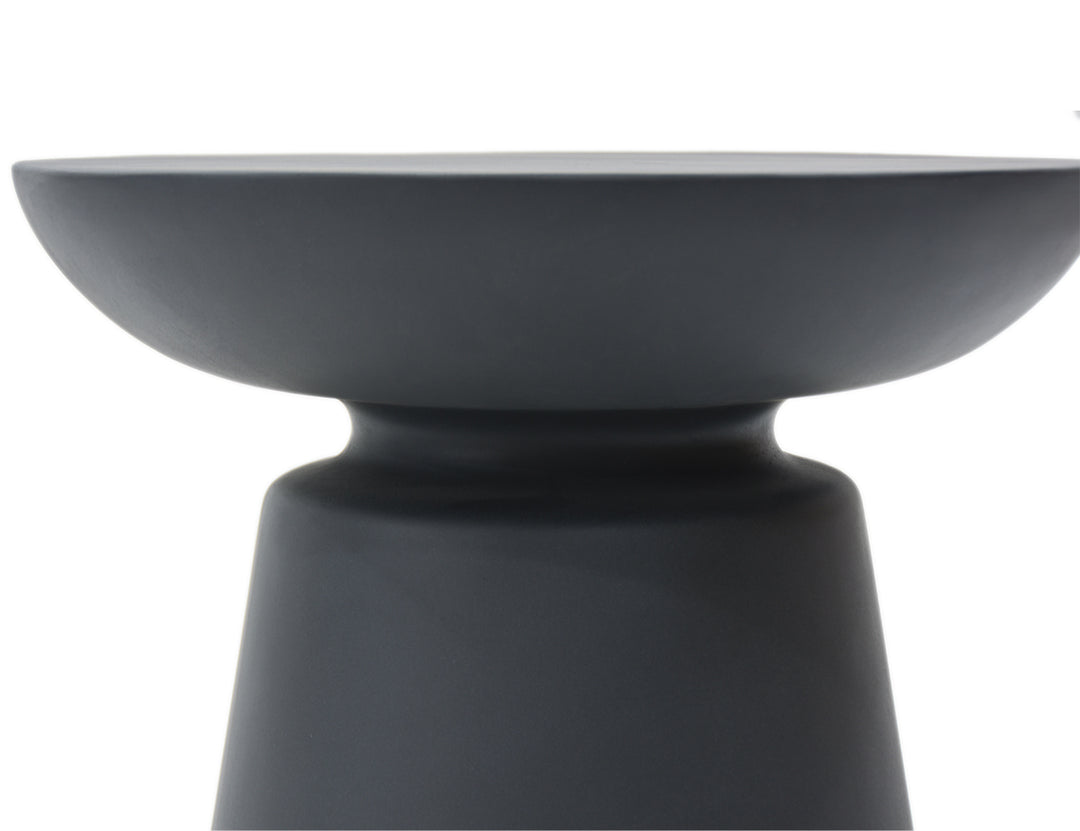 Kylix Side Table, Colour: Slate Black,