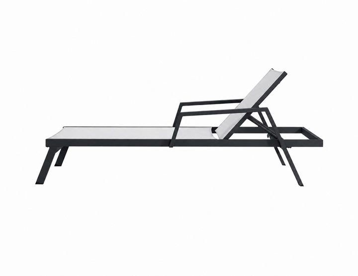 Dotterel Sun Lounger With Armrest