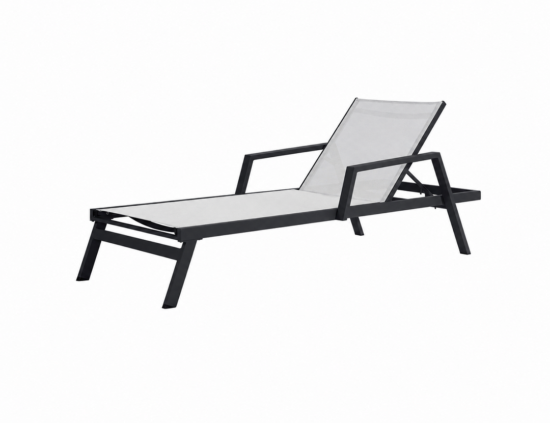 Dotterel Sun Lounger With Armrest