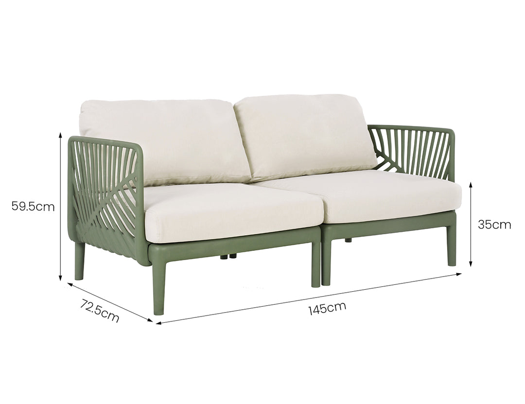 Aspen 4-Seater Modular Outdoor Lounge Set