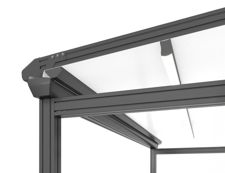 Dover Motorised PVC Pergola - Freestanding
