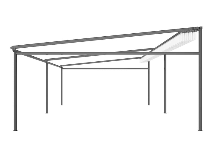 Dover Motorised Freestanding Pergola with Retractable Canopy