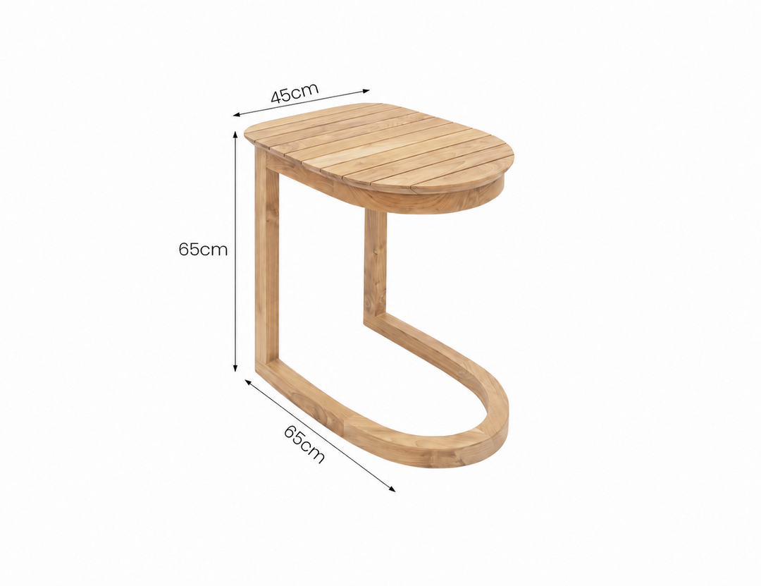 Eider Teak side table