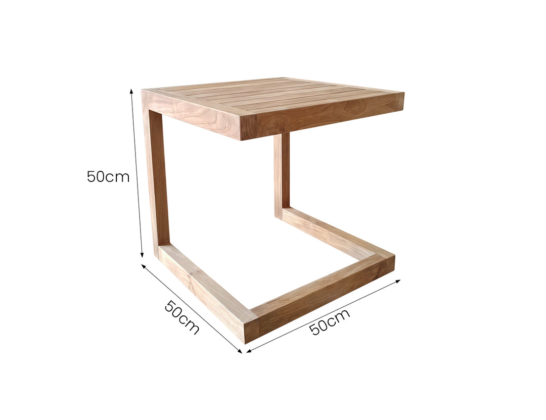 Emerald A - Grade Teak Side Table