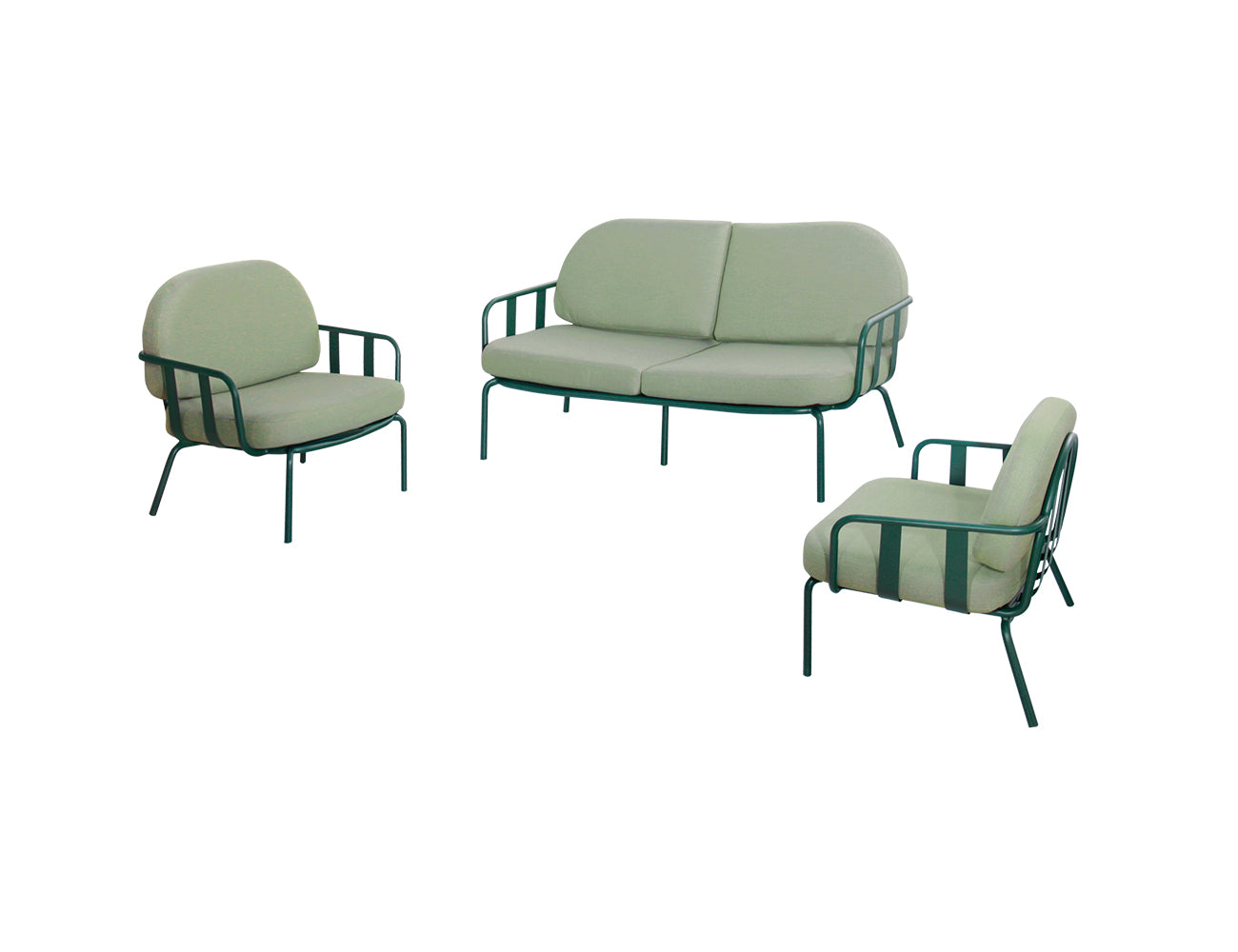 Fantail Loveseat Set