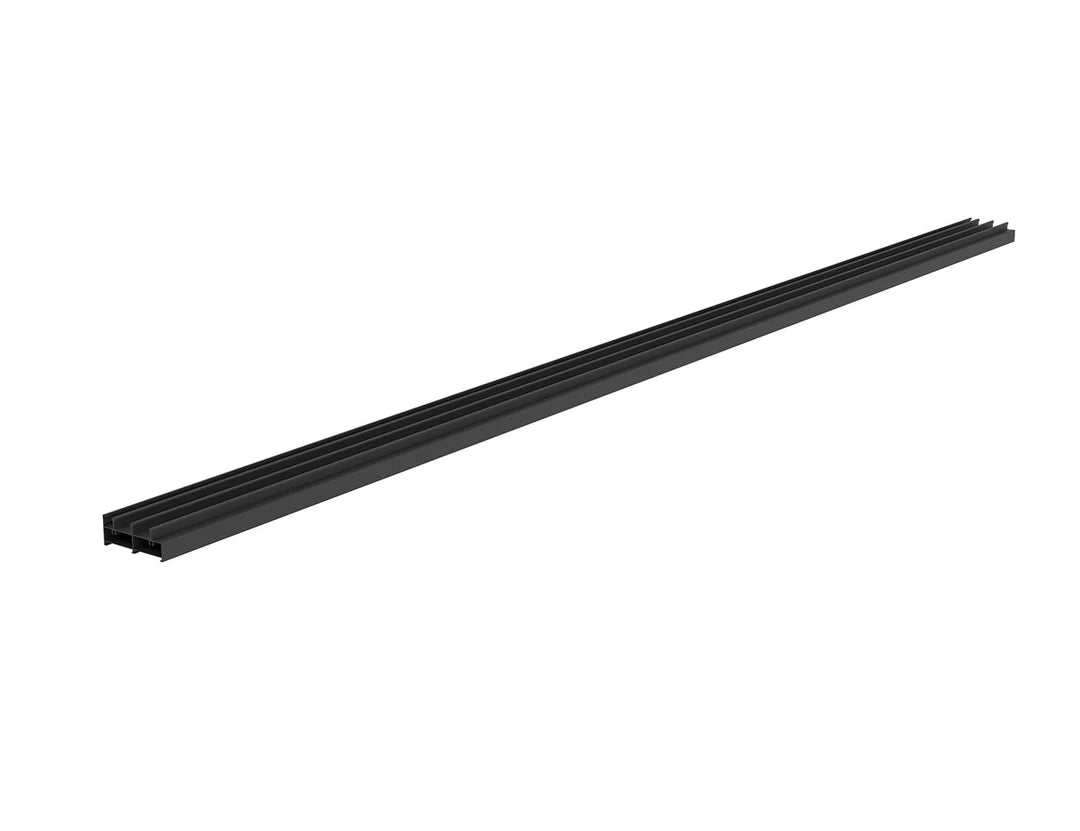 Frameless Glass Sliding door For Mediterranean-SKY Wall Mounted Louvre Roof Pergola