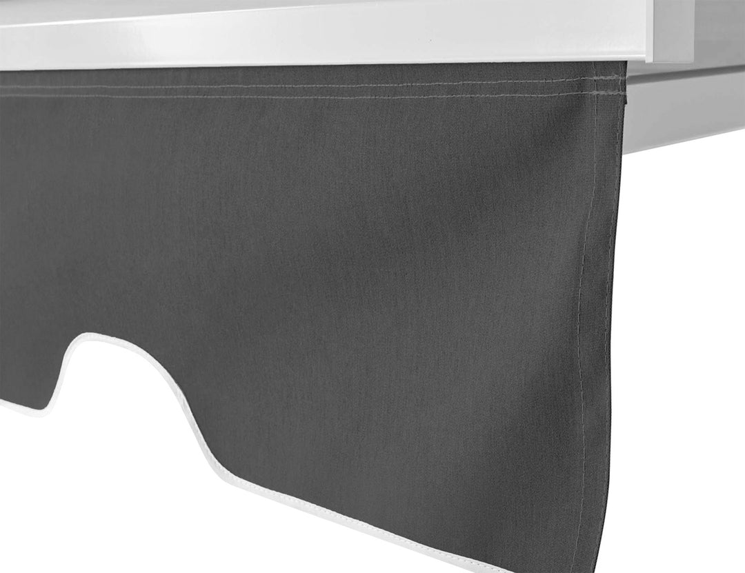 Fuji Manual Retractable Awning(valance removable), Size: 3 x 2.5m, Colour: Dark Grey