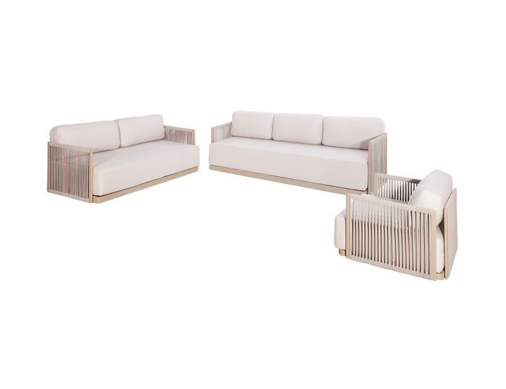 Godwit Outdoor Rope Sofa Set 3PCS