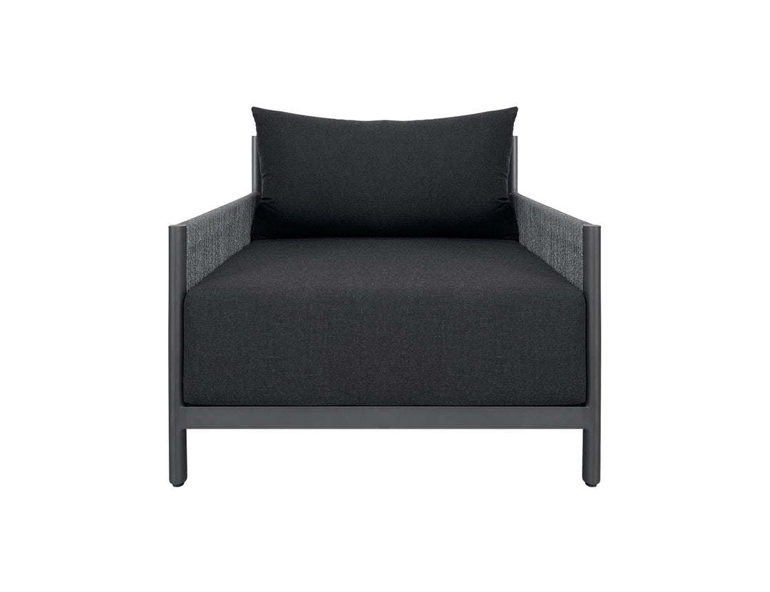 Goldfinch  Aluminium and Rope Club Chair