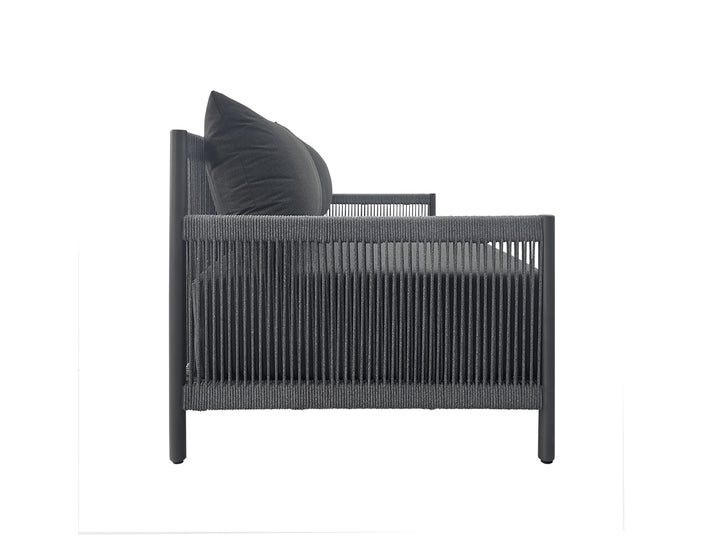Goldfinch Aluminium and Rope Loveseat