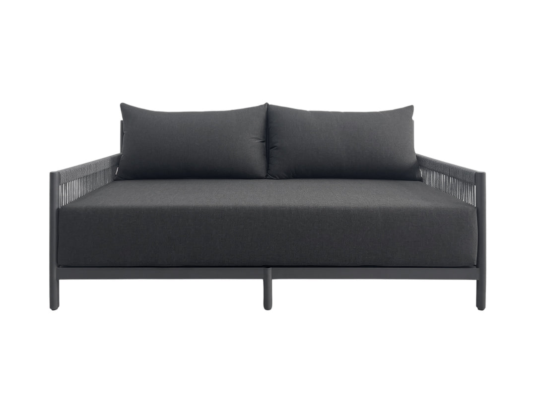 Goldfinch Aluminium and Rope Loveseat