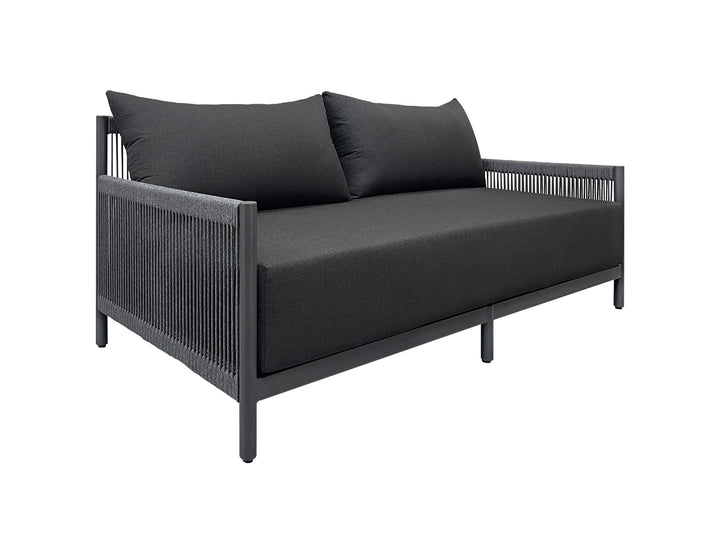 Goldfinch Aluminium and Rope Loveseat