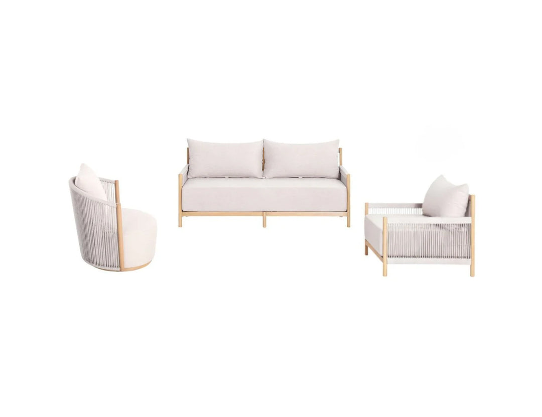 Goldfinch Outdoor Rope Sofa Set - 4 Seat