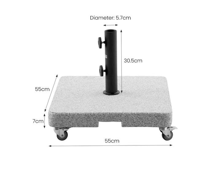 Granite Umbrella Base - 55kg