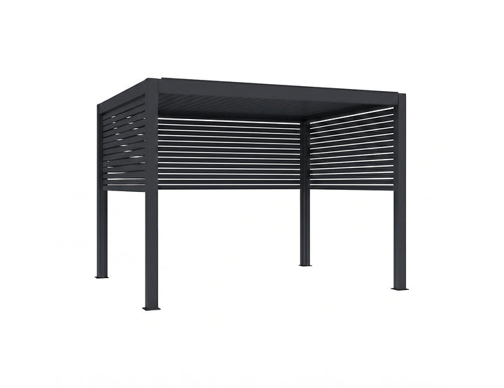 Half Height Slatted Privacy Screen for Tasman Freestanding pergola