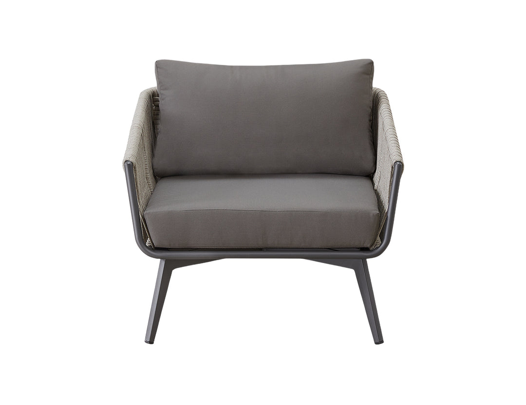 Kereru Aluminium and Rope Outdoor Armchair