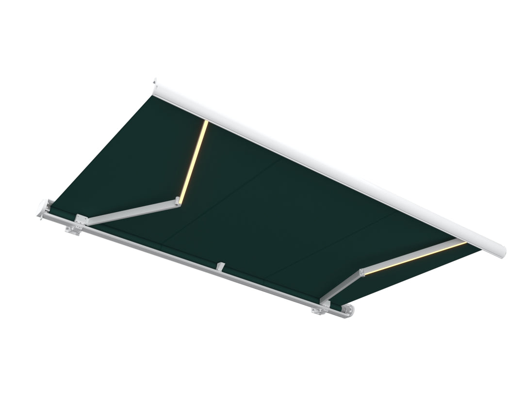 Rainier Pro Full Cassette Motorised Retractable Awning