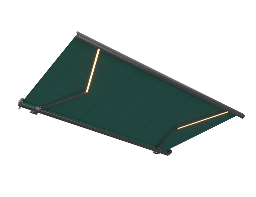 Rainier Full Cassette Motorised Retractable Awning