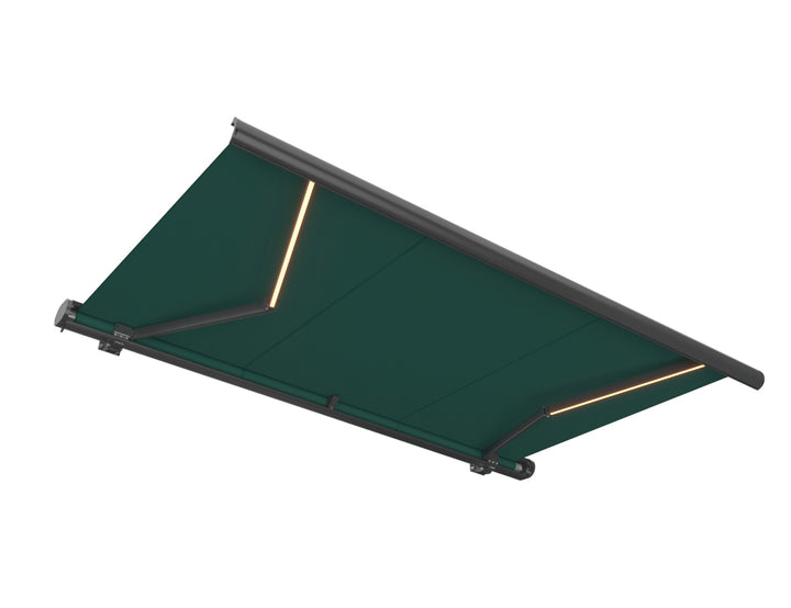 Rainier Pro Full Cassette Motorised Retractable Awning
