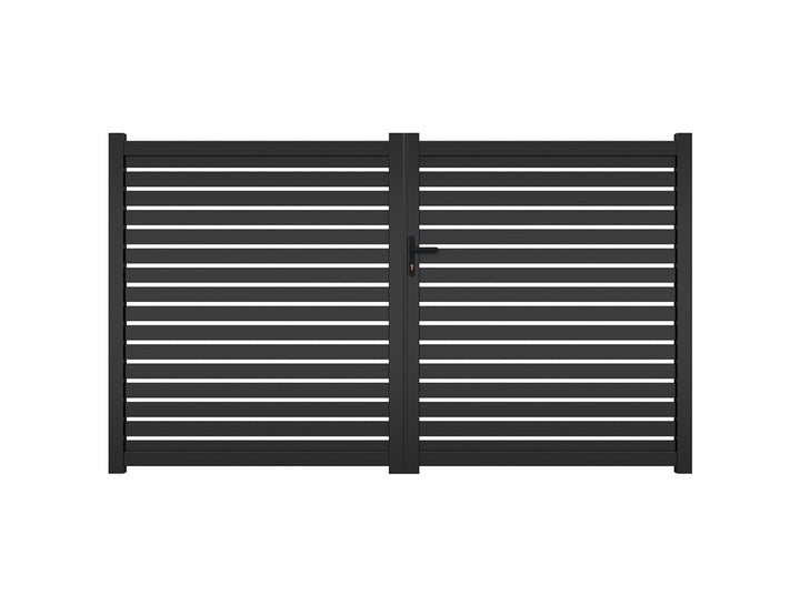 Lincoln Aluminium Privacy Slat Gate