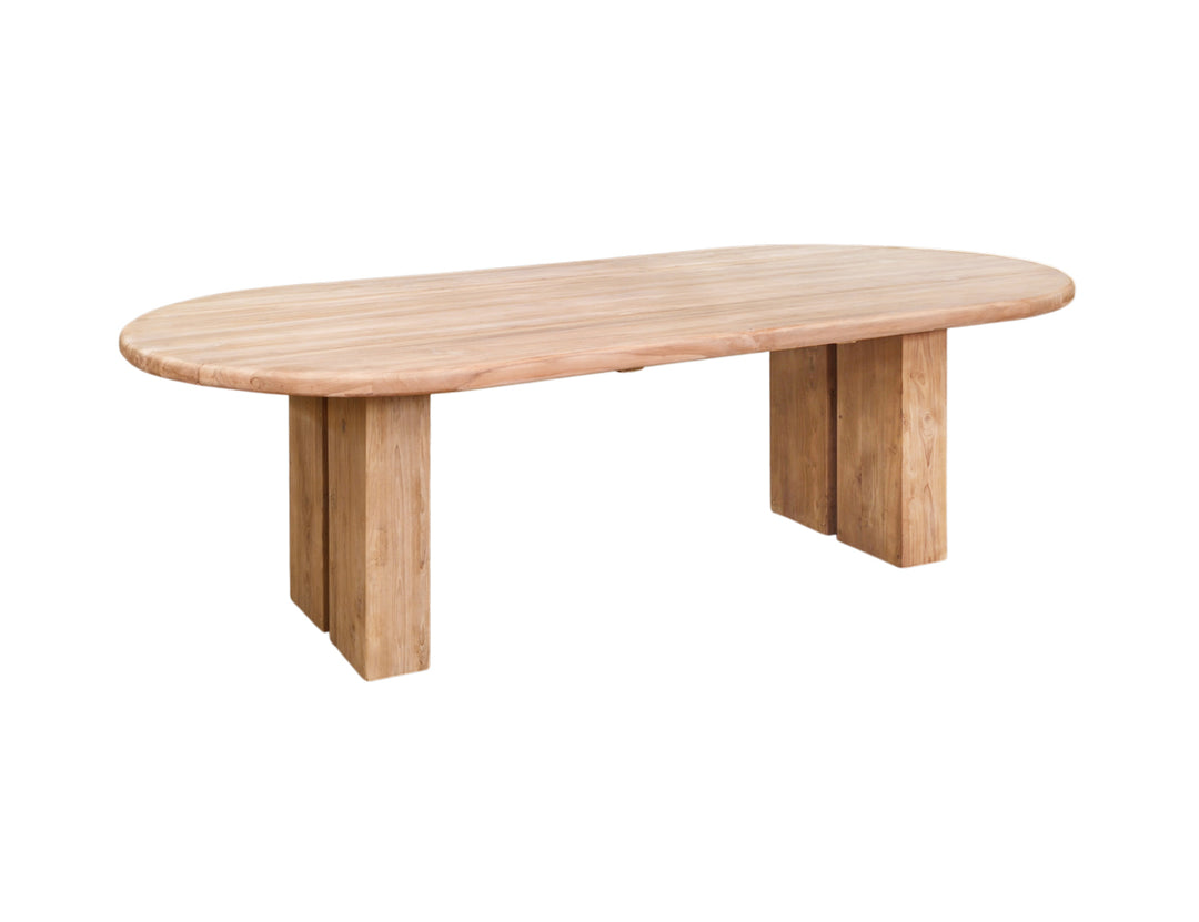 Macaw Oval Teak Dining Table