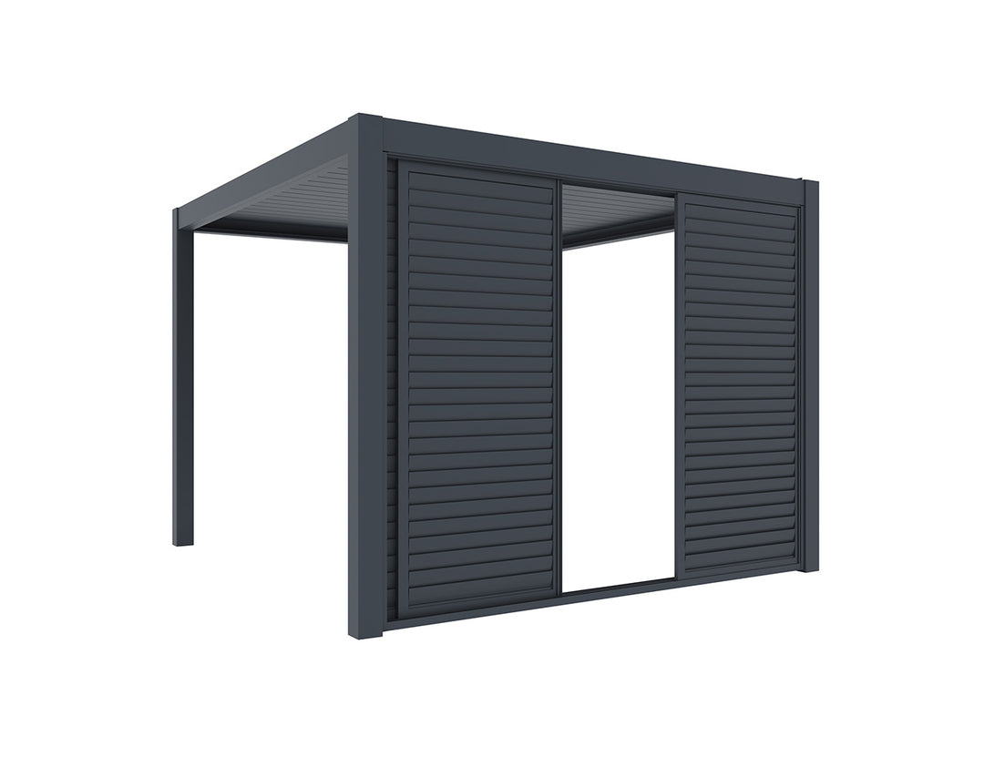 Mediterranean SKY Pergola Shutter Sliding Door