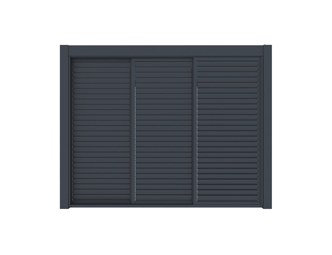 Mediterranean SKY Pergola Shutter Sliding Door