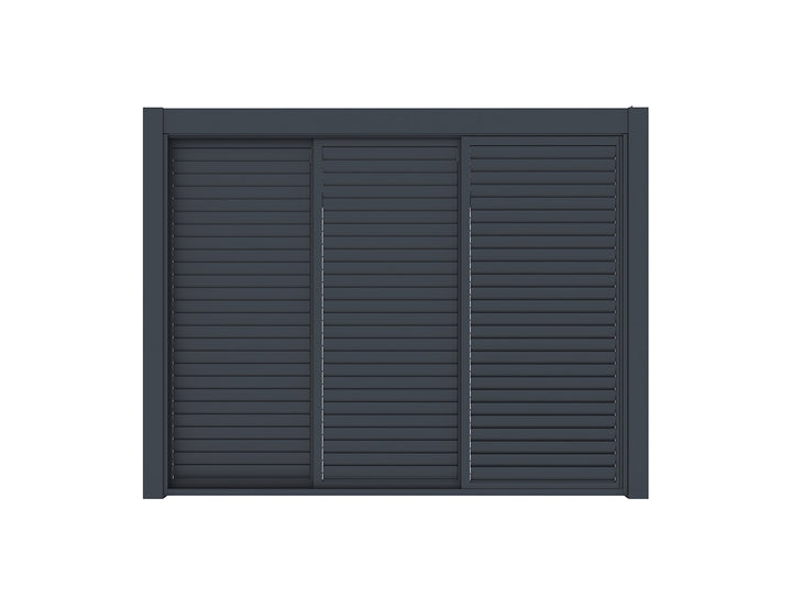 Mediterranean SKY Pergola Shutter Sliding Door