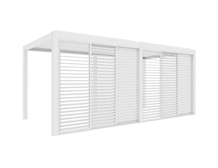 Mediterranean SKY Pergola Shutter Sliding Door