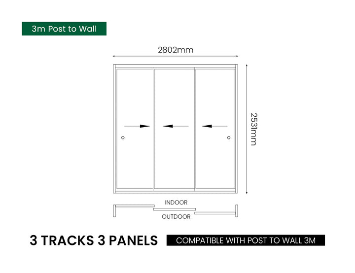 Frameless Glass Sliding door For Mediterranean-SKY Louvre Roof Pergola