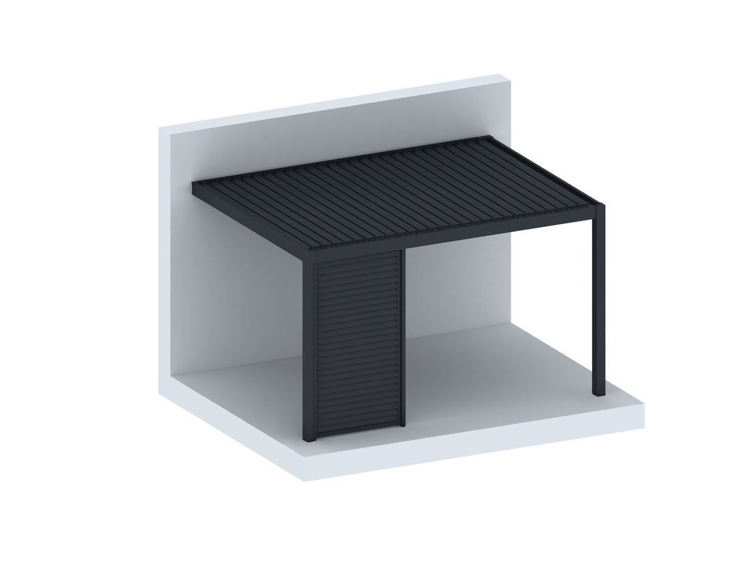 Mediterranean SKY Pergola Shutter Wall