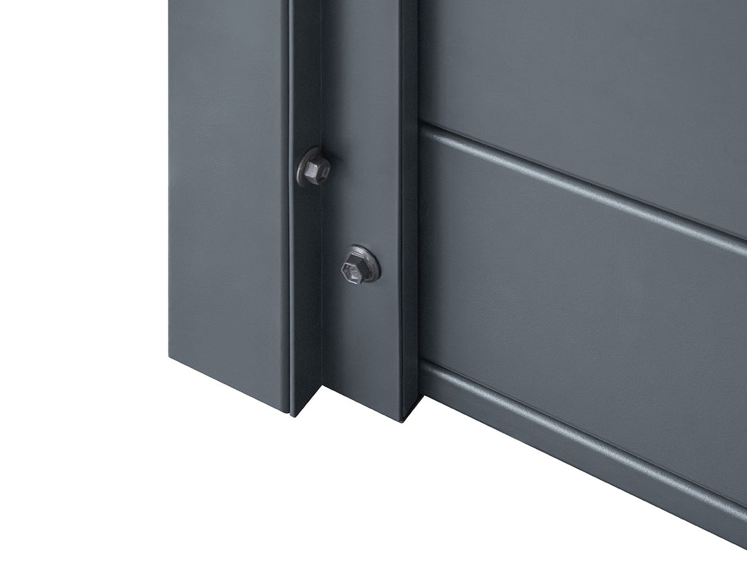 Mediterranean SKY Pergola Tongue and Groove Privacy Screen