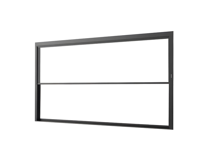 Mediterranean Motorised Vertical Lift Window, Size: 2.3m, Colour: Charcoal