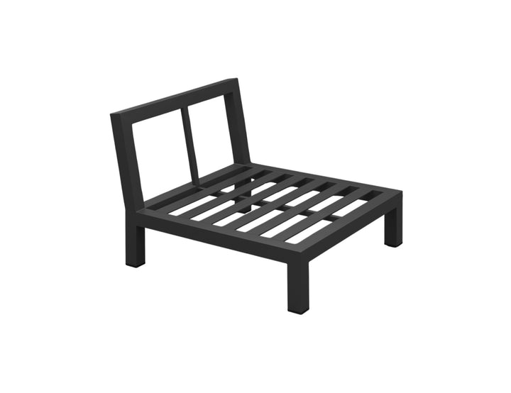 Newport 2.0 Aluminium Outdoor Armless Chair