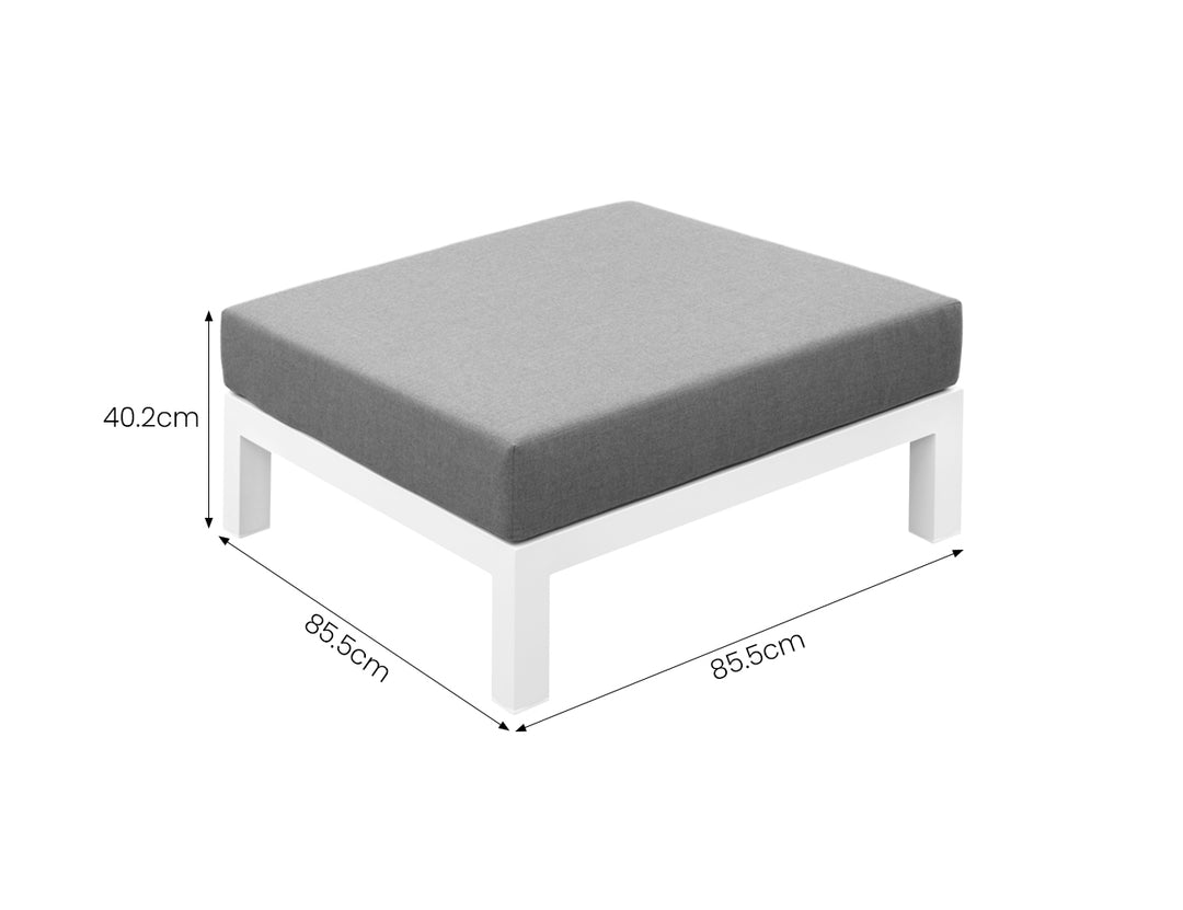 Newport 2.0 Aluminium Outdoor Ottoman
