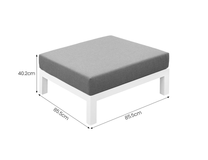 Newport 2.0 Aluminium Outdoor Ottoman