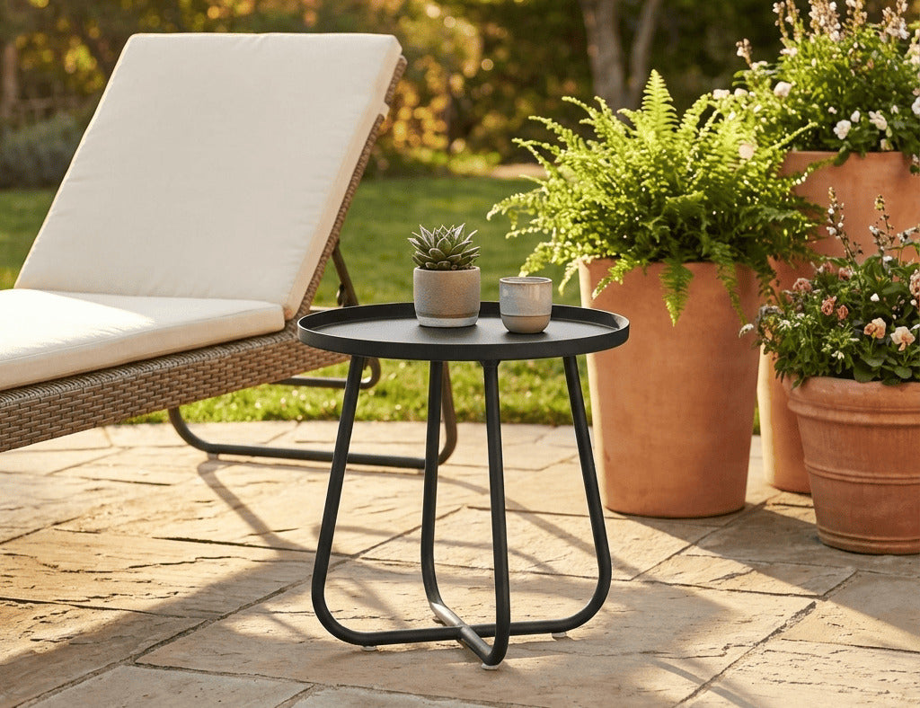 Petrel Aluminium Outdoor Side Table