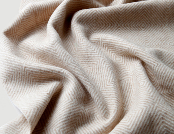 Outdoor Wool Throw Blanket
