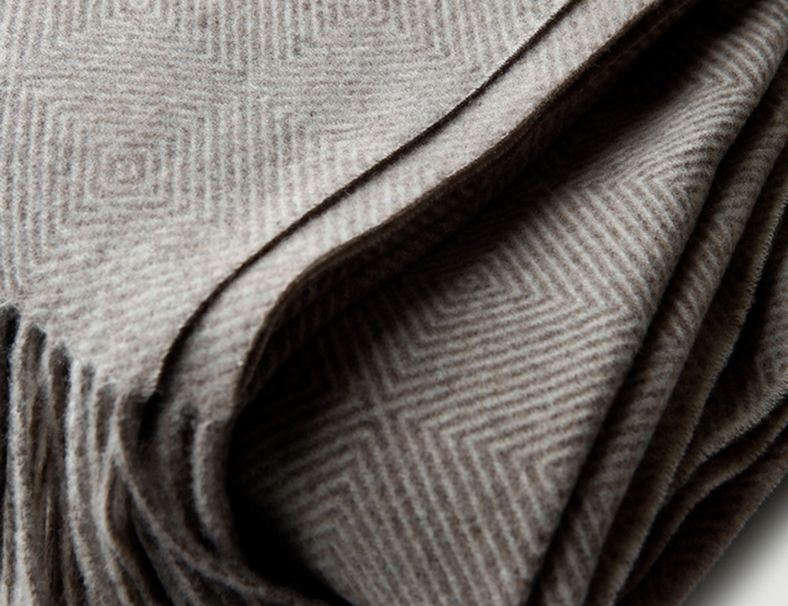 Outdoor Wool Throw Blanket