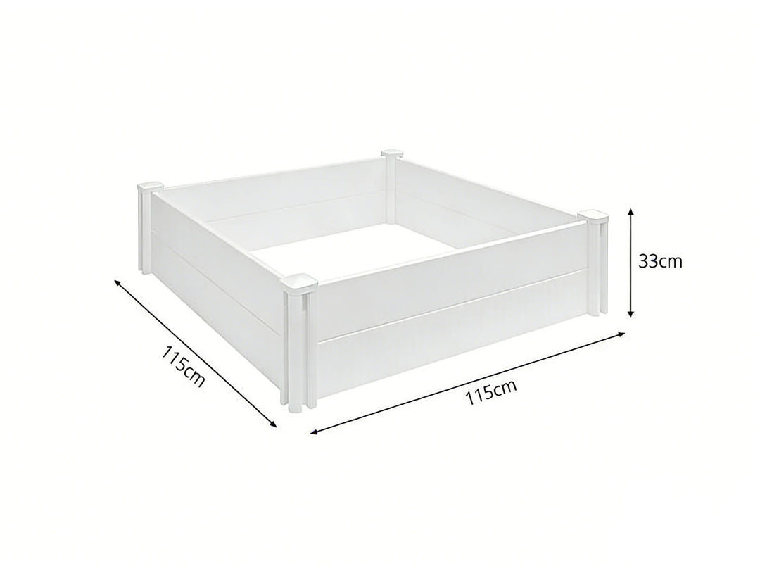 Modular Raised Garden Bed 115 X 115 X 33cm