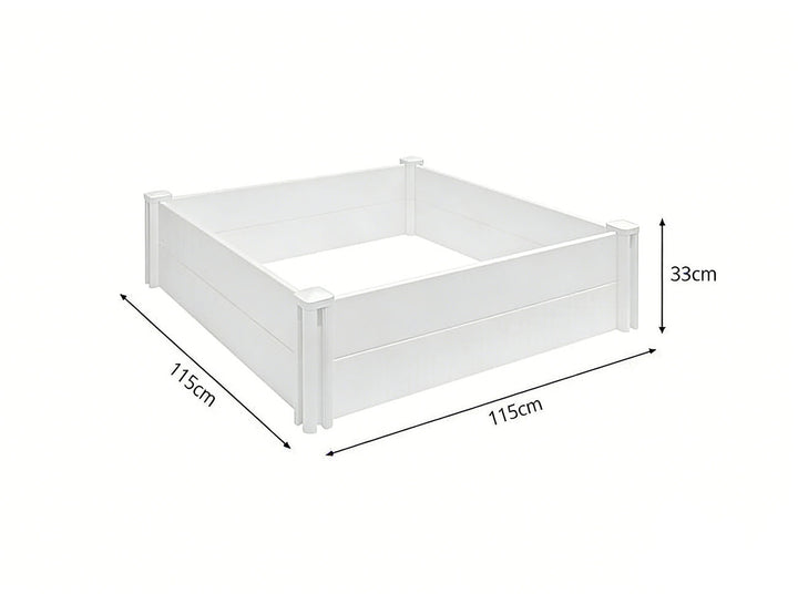 Modular Raised Garden Bed 115 X 115 X 33cm