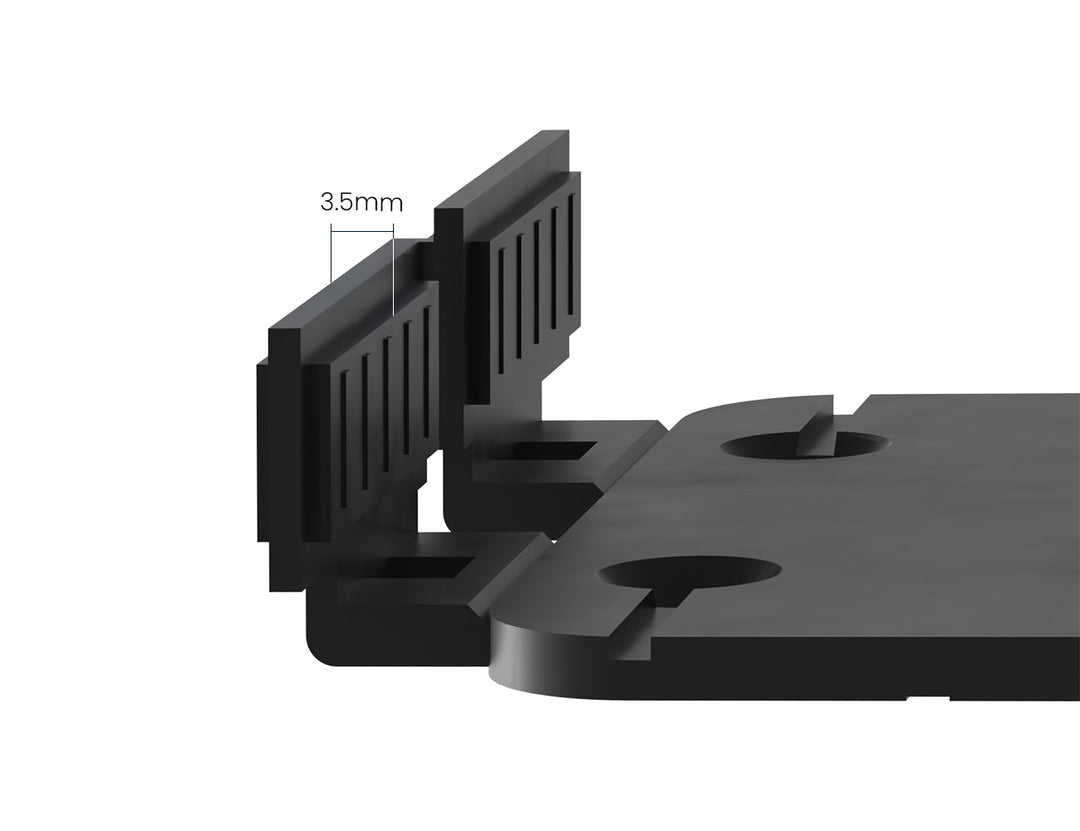 ElevaDeck Pedestal Flexible Wall-Side Perimeter Spacer