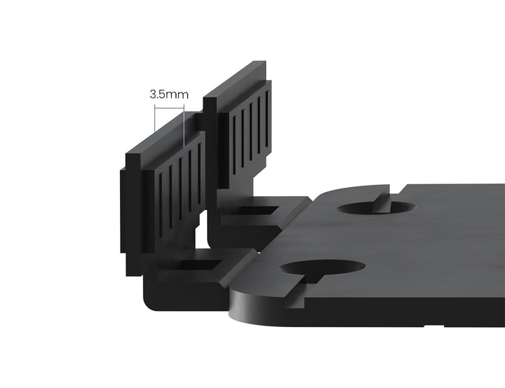 ElevaDeck Pedestal Flexible Wall-Side Perimeter Spacer
