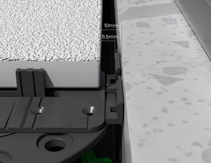 ElevaDeck Pedestal Flexible Wall-Side Perimeter Spacer