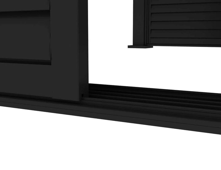 Shutter Sliding Door for Mediterranean SKY Wall mounted Pergola