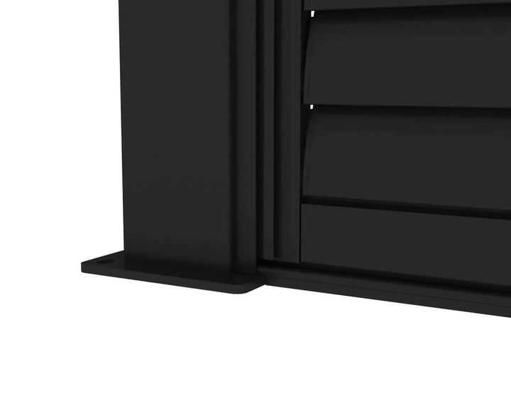 Shutter Sliding Door for Mediterranean SKY Wall mounted Pergola