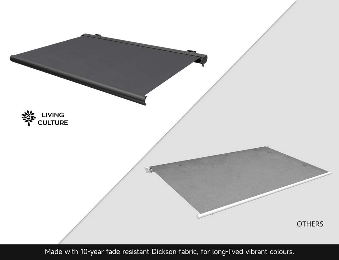 Rainier Full Cassette Motorised Retractable Awning