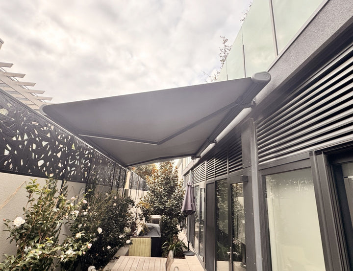 Rainier Full Cassette Motorised Retractable Awning