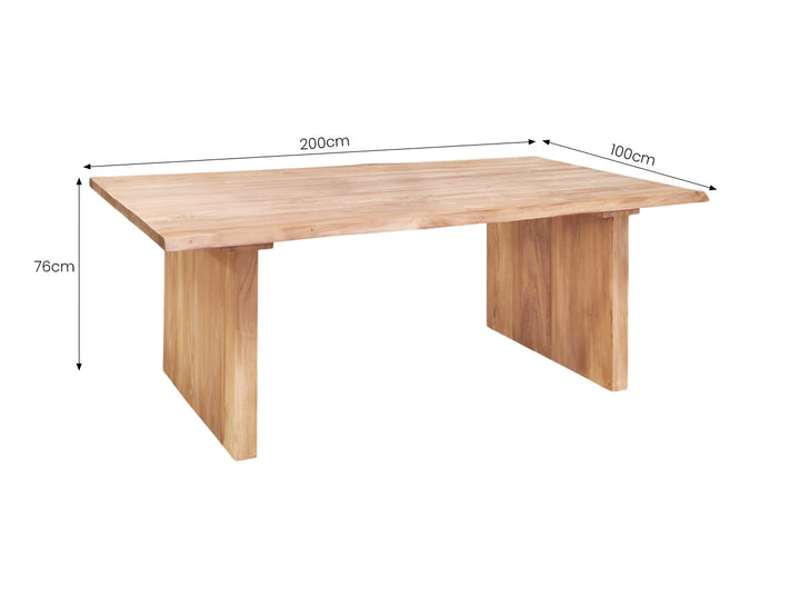 Rinjani Teak Dining Table