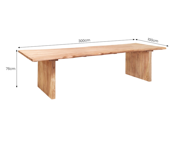 Rinjani Teak Dining Table